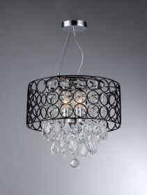 Anna Crystal 3-light Chandelier