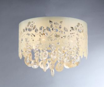 Golden Crystal Chandelier