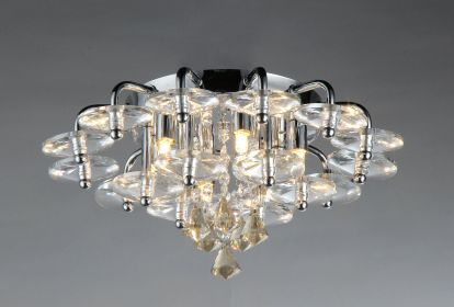 Sunflower Crystal Chandelier