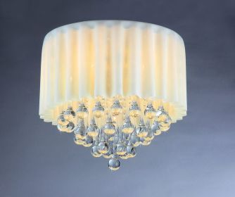 Almond Curtain Crystal Chandelier