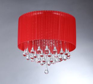 Red Rum Crystal Chandelier