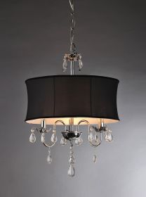 1-light Vince Crystal Chandelier