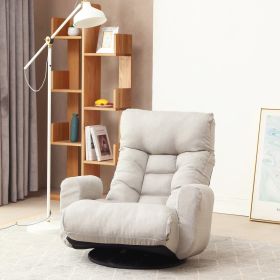 lounge Adjustable head and waist, game chair, lounge chair in the living room, 360 degree rotatable sofa chair,Rotatable seat Leisure Chair deck chair