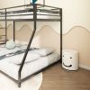 Same as B083P152992 & B083124171 Adam Twin Over Full Metal Bunk, Black