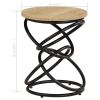 End Table Solid Mango Wood 15.7"x19.7"