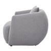U_Style Upholstered Modern Arm Chair for Living Room and Bedroom, with Pillow