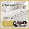 [VIDEO provided] [New] 133*65" Corduroy Modular Sectional Sofa,U Shaped Couch with Armrest Bags,6 Seat Freely Combinable Sofa Bed