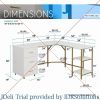 Standing Desk Table Work Office Desks Furnitures Height Adjustment Table for Laptop Bed Desktop for Pc Setup Accessories Mobile