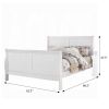 White Queen Bed