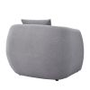 U_Style Upholstered Modern Arm Chair for Living Room and Bedroom, with Pillow