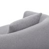 U_Style Upholstered Modern Arm Chair for Living Room and Bedroom, with Pillow