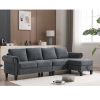 [NEW ARRIVED] [VIDEO PROVIDED]Convertible Sectional Sofa with Storage,L-shaped sofa,Four-seater sofa