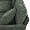 [VIDEO provided][New]84 "Modern Chenille L-Shaped Sofa with Reversible Lounge,Convertible Sectional Couch Set
