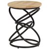 End Table Solid Mango Wood 15.7"x19.7"