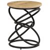 End Table Solid Mango Wood 15.7"x19.7"