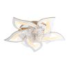 27Inches Ceiling Fan with Lights Remote Control Dimmable LED, 6 Gear Wind Speed Fan Light
