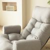 lounge Adjustable head and waist, game chair, lounge chair in the living room, 360 degree rotatable sofa chair,Rotatable seat Leisure Chair deck chair