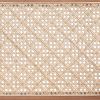 Beige and Natural Accent Chair