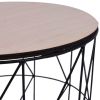Coffee Table 3 pcs Black