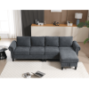 [NEW ARRIVED] [VIDEO PROVIDED]Convertible Sectional Sofa with Storage,L-shaped sofa,Four-seater sofa