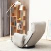 lounge Adjustable head and waist, game chair, lounge chair in the living room, 360 degree rotatable sofa chair,Rotatable seat Leisure Chair deck chair