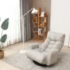lounge Adjustable head and waist, game chair, lounge chair in the living room, 360 degree rotatable sofa chair,Rotatable seat Leisure Chair deck chair