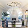 39Inches Black Ceiling Fan with Lights, Remote Control and APP Control, Dimmable with Remote, 7 Blades, 6 Speeds of Wind