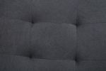 3 Fold Sofa,Convertible Futon Couch sleeper sofabed,Space saving loveseat,Pull Out Couch Bed for Living Room,Dark Gray & Light Gray & Beige