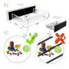 Same as B083119227 Anna Queen Size Ivory Velvet Upholstered Wingback Platform Bed with Patented 4 Drawers Storage