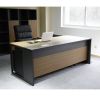 Factory Direct Sale Custom Personal Design Executive Office Furniture Executive CEO Manager Solid Wood Office Desk