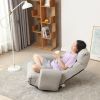 lounge Adjustable head and waist, game chair, lounge chair in the living room, 360 degree rotatable sofa chair,Rotatable seat Leisure Chair deck chair