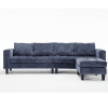 [NEW ARRIVED] [VIDEO PROVIDED]5 Seat Modular Sofa,with Storage Ottoman, Convertible Sectional Sofa, L Shaped Couch , Reversible Chaise ,Riveted sofa