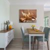 Home Gifts/wall-art/Framed Canvas Wall Art Decor Bread Painting, Still Life Bread in Basket