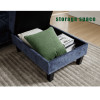[NEW ARRIVED] [VIDEO PROVIDED]5 Seat Modular Sofa,with Storage Ottoman, Convertible Sectional Sofa, L Shaped Couch , Reversible Chaise ,Riveted sofa
