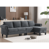 [NEW ARRIVED] [VIDEO PROVIDED]Convertible Sectional Sofa with Storage,L-shaped sofa,Four-seater sofa