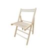 FOLDING CHAIR-2/S;  FOLDABLE STYLE -NATURAL