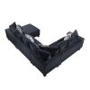[VIDEO provided] [New] 110*85" Modern U Shape Sectional Sofa, Velvet Corner Couch with Lots of Pillows Included