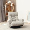lounge Adjustable head and waist, game chair, lounge chair in the living room, 360 degree rotatable sofa chair,Rotatable seat Leisure Chair deck chair