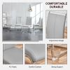 Table and chair set, modern minimalism and luxurious white rectangular pattern dining table. Soft and comfortable dining chair, for dining room