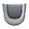 Velvet Accent Chair with Wood Frame, Modern Armchair Club Leisure Chair with Gold Metal Legs