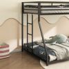 Same as B083P152992 & B083124171 Adam Twin Over Full Metal Bunk, Black