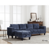[NEW ARRIVED] [VIDEO PROVIDED]5 Seat Modular Sofa,with Storage Ottoman, Convertible Sectional Sofa, L Shaped Couch , Reversible Chaise ,Riveted sofa