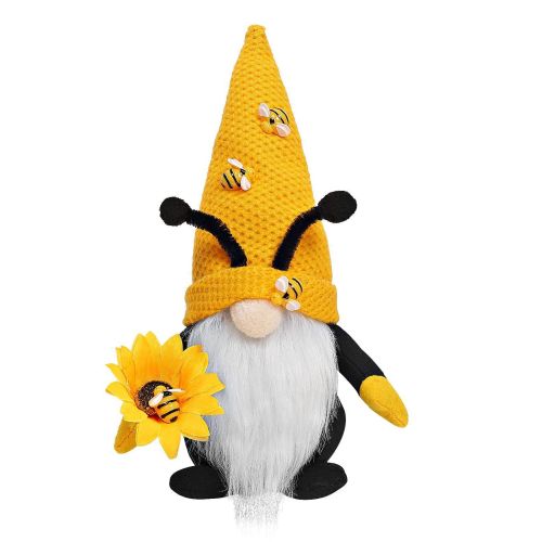 Bumble Bee Gnomes Plush Mr and Mrs Honeybee Spring Gnomes