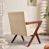 Elegant Style Accent Arm Chair, Green, 25.6" x 28.1" x 34.6"