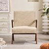 Elegant Style Accent Arm Chair, Green, 25.6" x 28.1" x 34.6"