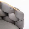 Luxury modern simple leisure velvet single sofa chair bedroom lazy person household dresser stool manicure table back chair