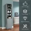 72'' Free Standing Tall Floor Bathroom Storage Cabinet