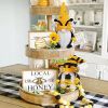 Bumble Bee Gnomes Plush Mr and Mrs Honeybee Spring Gnomes