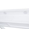 Full Size House Platform Bed with LED Lights and Storage